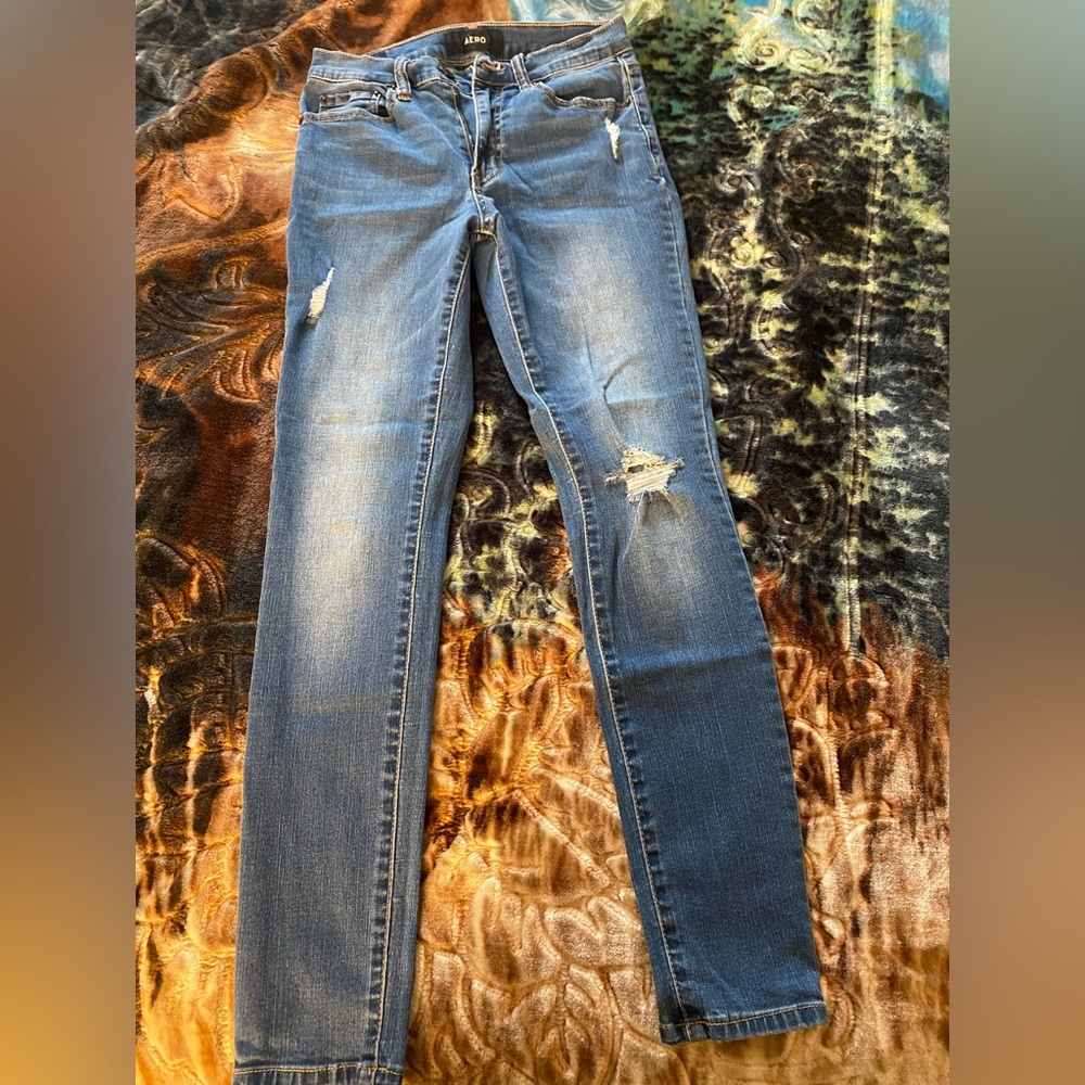 Aeropostale high rise jeans size 2 regular
